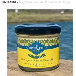 mayonnaise au citron et fleur de sel