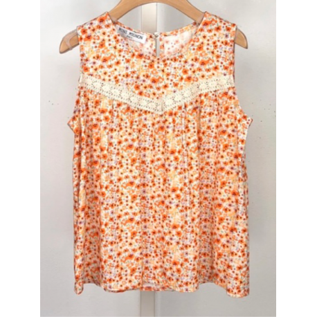 Blouse orange