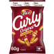 chips curly cacahuète