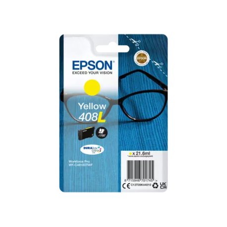 Cartouche encre EPSON 408L yellow Cartouche encre EPSON 408L yellow