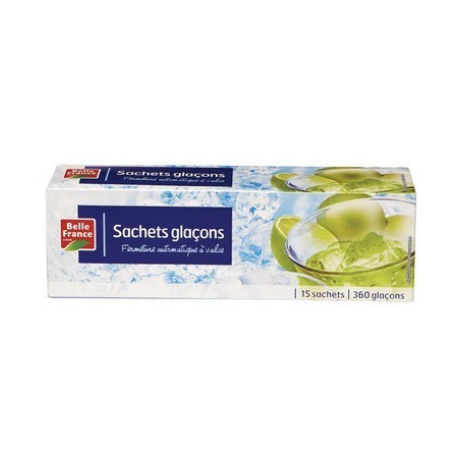 Sachet glaçons x15 Sachet glaçons x15