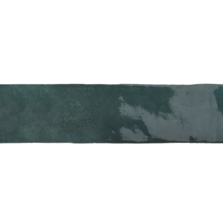 1 m² de Carrelage mural vert foncé brillant l.7.5 x L.30 cm Bakerstreet