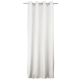Rideau tamisant, Suzan, coton, blanc H.280 x l.140 cm INSPIRE