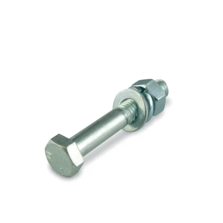Boulon et écrous acier tête hexagonale SUKI, Ø12 x L.180 mm Boulon et écrous acier tête hexagonale SUKI, Ø12 x L.180 mm
