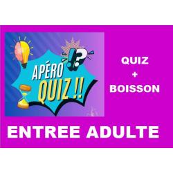 Entrée adulte + (quiz + une boisson + un croq' Belval)
