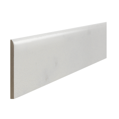 Lot de 3 plinthes Marbre blanc n°39 x L. 45 cm, Ep.8 mm