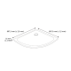 Receveur de douche, résine 1/4 de cercle l.90 cm, Easy light