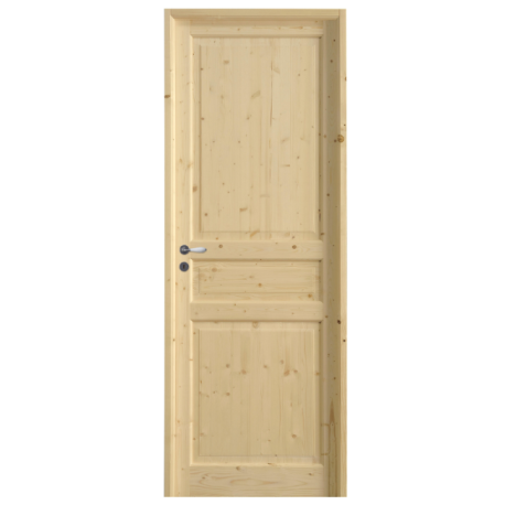 Bloc-porte Charme épicéa H.204 x l.73 cm, poussant droit