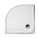 Receveur composante cab. 1/4 de cercle, blanc L.90 x l.90 cm