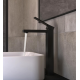 Mitigeur de lavabo noir XL, Studio, SENSEA
