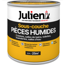 Sous-couche cuisine et bain JULIEN blanc 2.5 L
