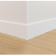 Lot de 5 plinthes mdf, blanches, H. 7.8 x L. 2.4 m, Ep.12 mm ARTENS