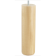 Pied de lit / sommier cylindrique fixe, H.25 cm hêtre vernis – CIME
