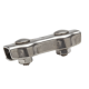 Lot de 2 serre-câbles inox zingué, STANDERS x L.40 x l.14.5 mm