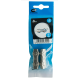 Lot de 2 serre-câbles inox zingué, STANDERS x L.40 x l.14.5 mm