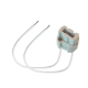 Douille G9 TIBELEC, plastique, blanc 100 W