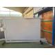 Portail coulissant en aluminium gris clair 25OOx1600