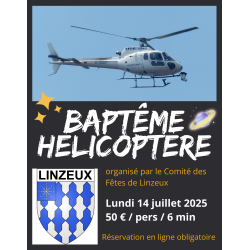 Baptême d'hélicoptère