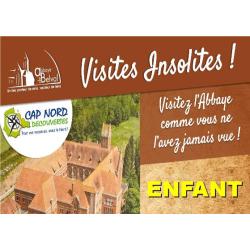Visite nocturne Abbaye de Belval - Enfant -12ans