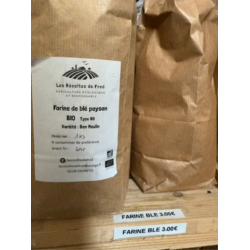 Farine de blé bio