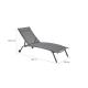 Bain de soleil RIVERA 4 positions gris anthracite