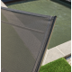 Bain de soleil RIVERA 4 positions gris anthracite