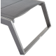 Bain de soleil en aluminium NATERIAL Odyssea gris