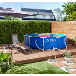 Piscine Tubulaire INTEX Metal Frame Diam. 3.05 m x H. 0.76 m