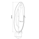 Housse de protection d'extérieur parasol NATERIAL l.45 x H.240 cm