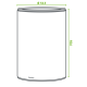 Chauffe-eau électrique SAUTER Cangar, 75 l