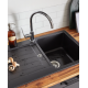 Mitigeur de cuisine chrome, GROHE, Start Clova bec haut - QuickFix