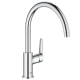 Mitigeur de cuisine chrome, GROHE, Start Clova bec haut - QuickFix