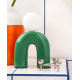 Lampe Pop U, céramique, vert, G9