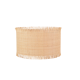 Abat-jour Cylindre H.25 cm, Diam.40 cm raphia, naturel COREP