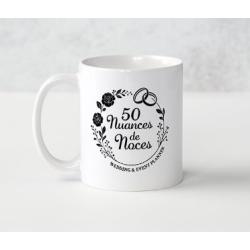 Mug 50 Nuances de Noces personnalisé