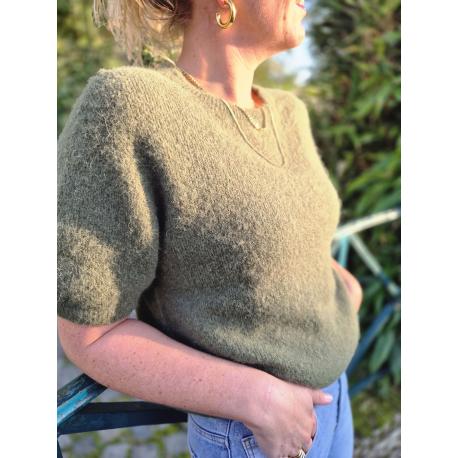 Pull manches courtes.