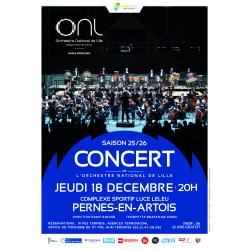 Concert Orchestre National de Lille