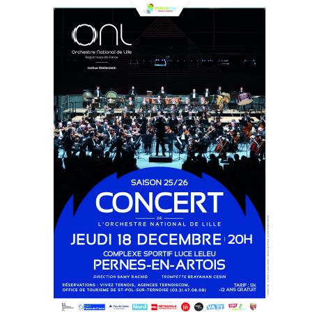 Concert Orchestre National de Lille Concert Orchestre National de Lille