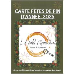CARTE FETES DE FIN D'ANNEE 2025