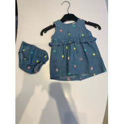 Ensemble robe avec culotte