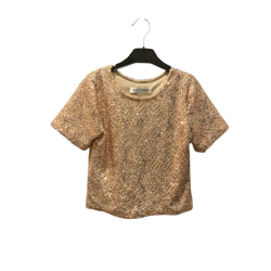 Tee shirt à paillettes