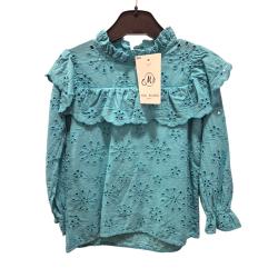 Blouse Turquoise 4ans