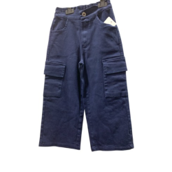 Pantalon bleu large 