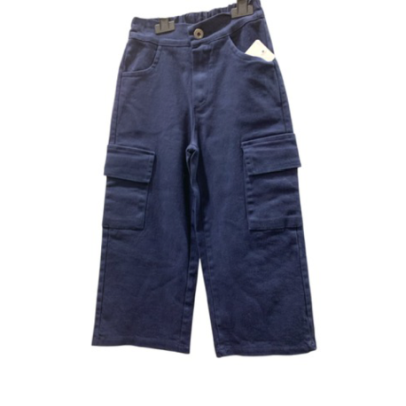 Pantalon bleu large , 4 ans 