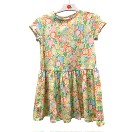 Robe à motif  5 ans