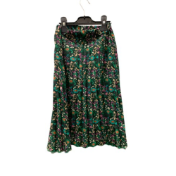 Jupe verte à motif , 6 ans 