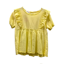 Blouse jaune ,8 ans