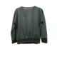 Ensemble sweat-shirt vert et tee shirt noir , 8 ans 