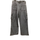 Pantalon large gris 8 ans