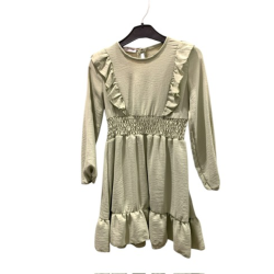 Robe verte 10 ans 